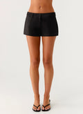 Oslo Mini Shorts - Black
