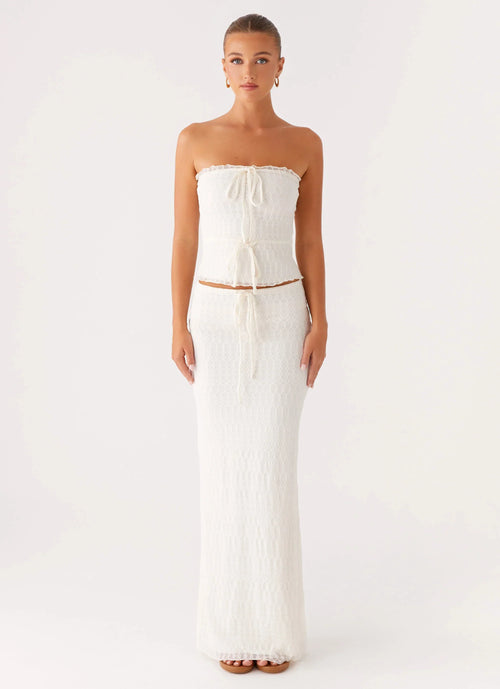 Blakely Tube Top - Ivory