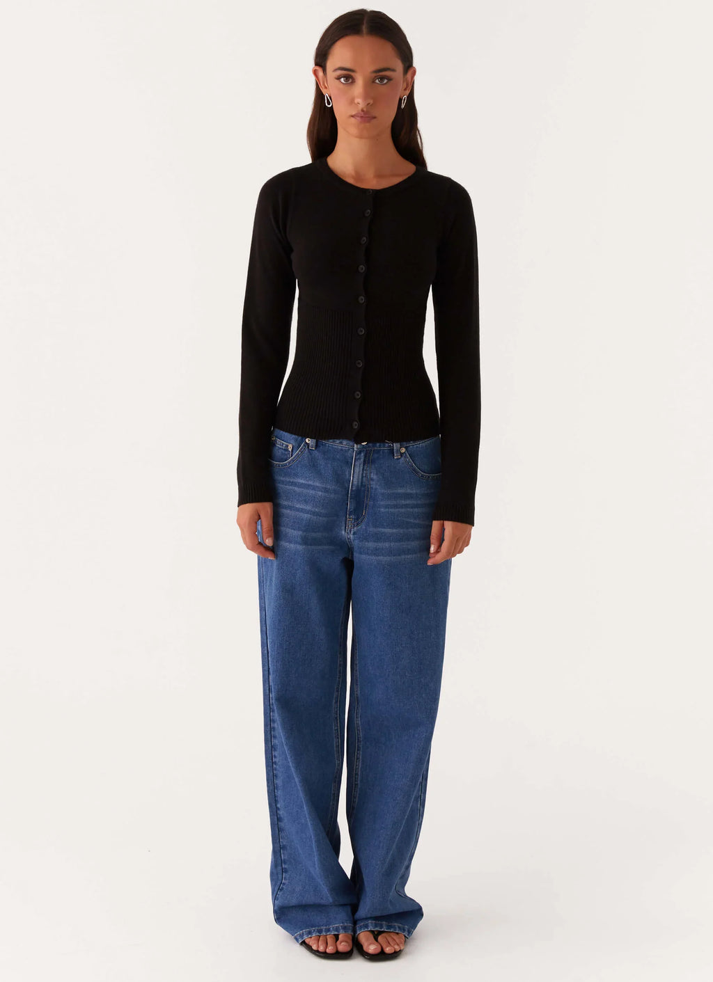 Reagan Knit Top - Black