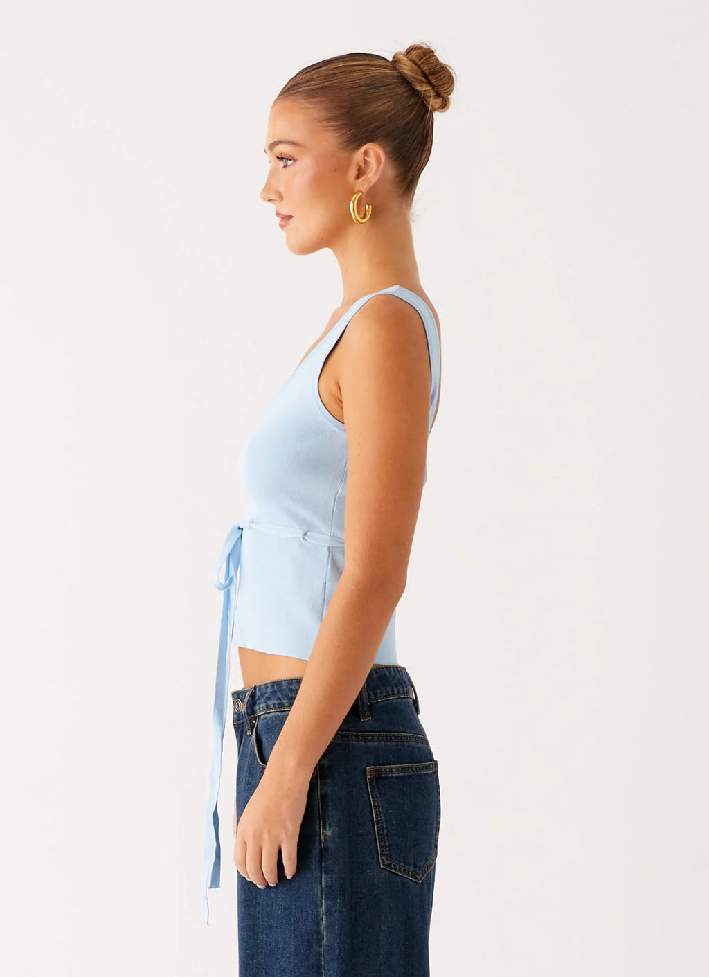 Macall Knit Tank - Blue