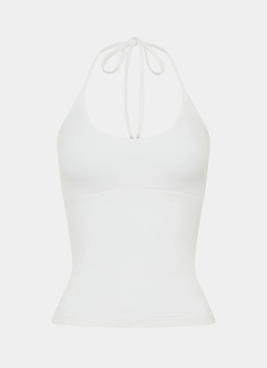 Chauncey Halter Top - White