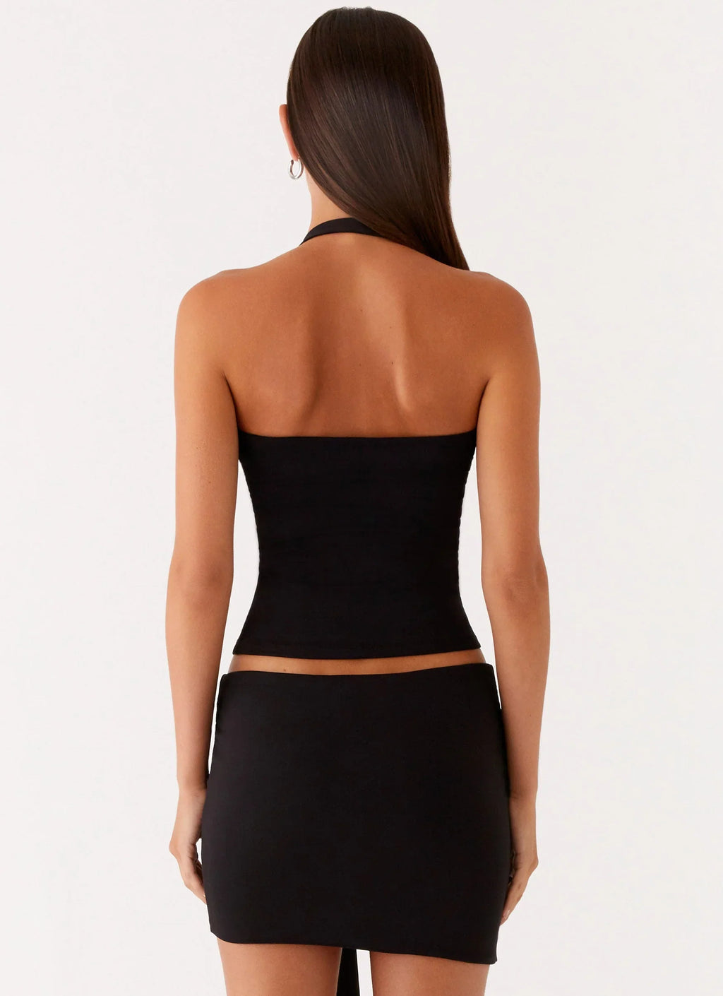 Lucent Mini Skirt - Black