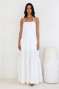 Diamond Affair Maxi Dress White