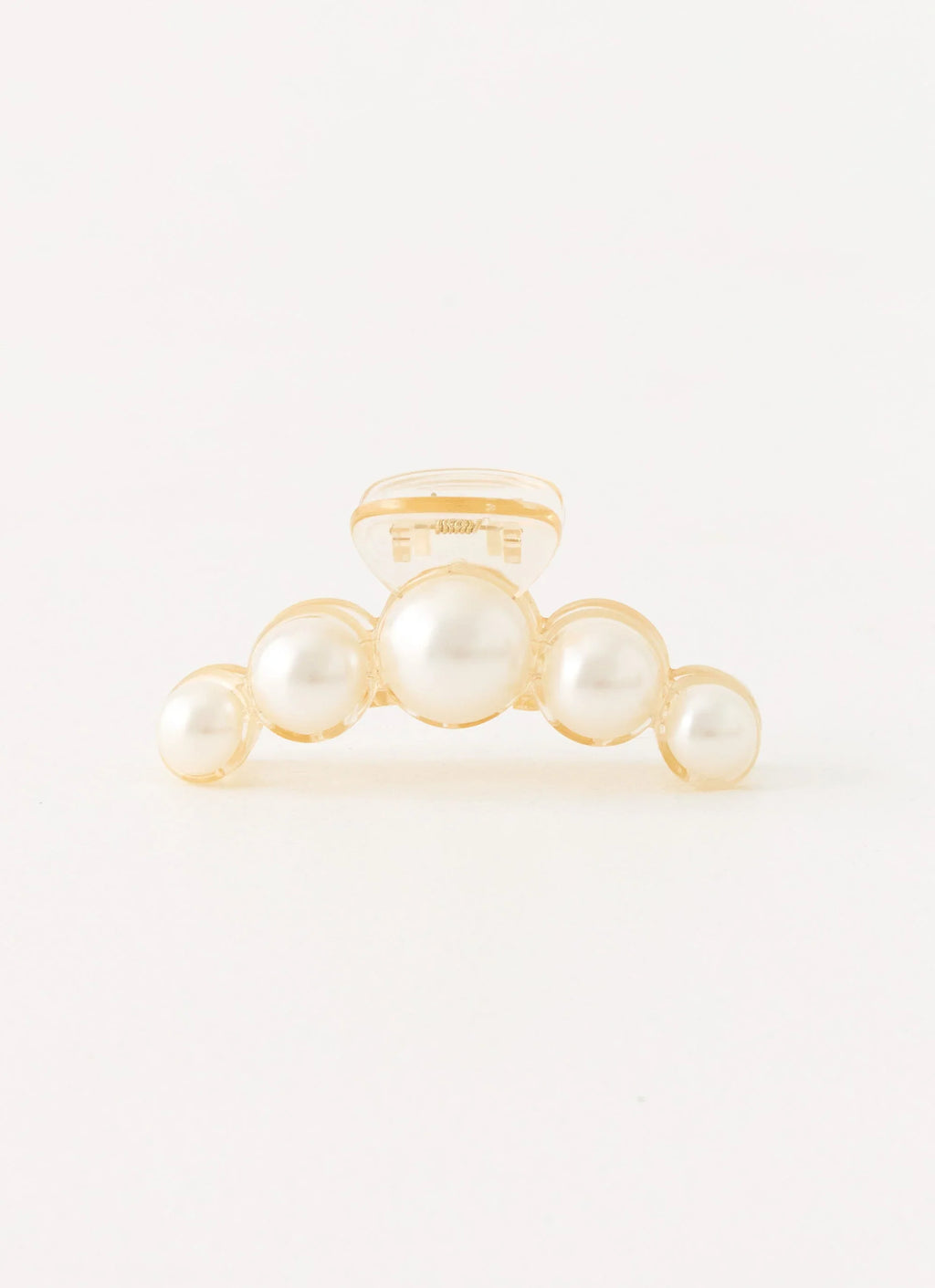 Oyster Club Claw Clip - Pearl