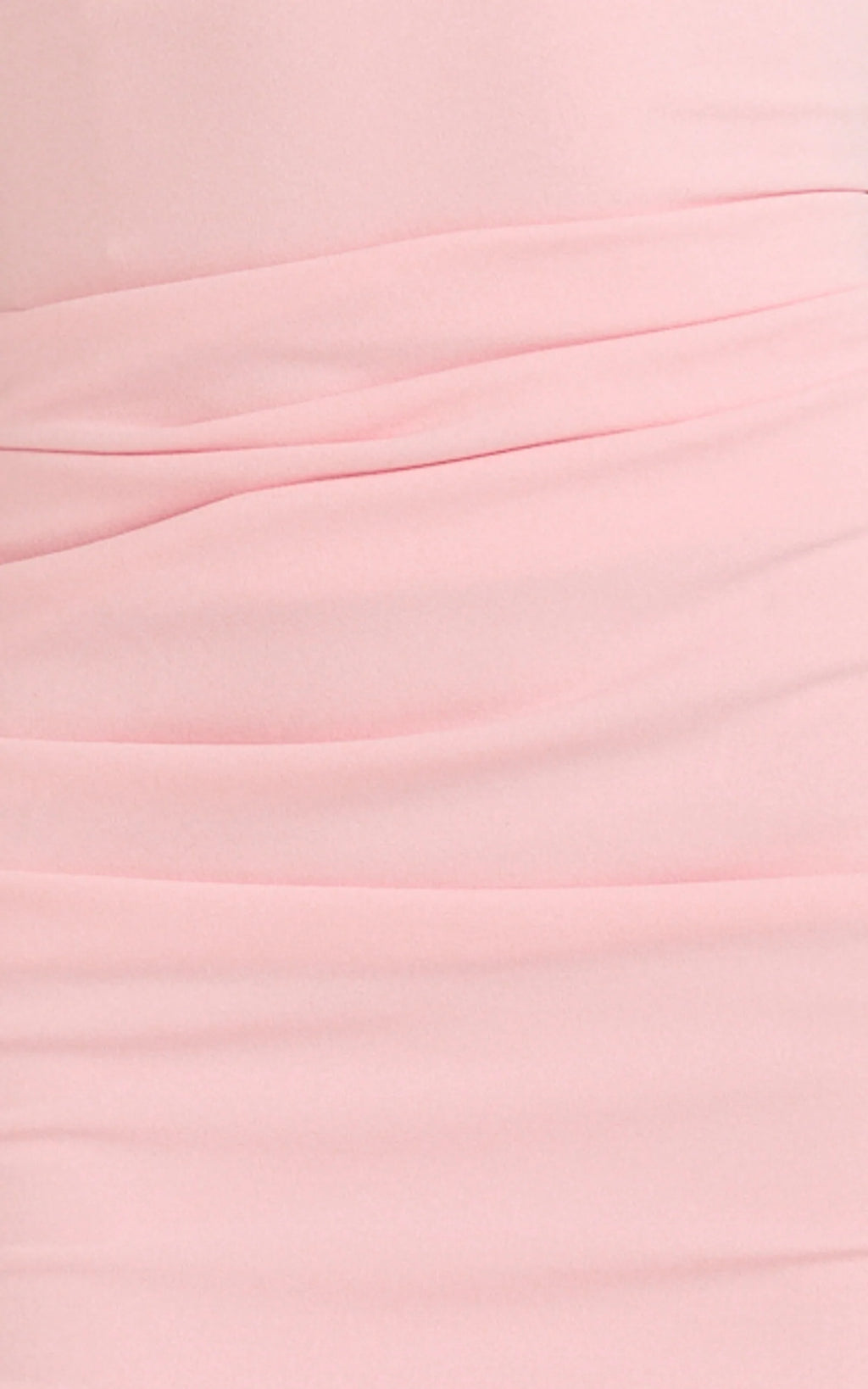 Lani Midi Dress - Scooped Neckline Draped Skirt Halter Dress in Pink