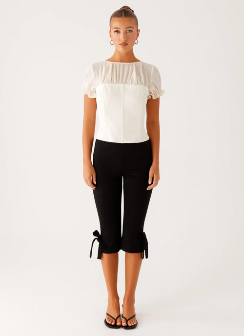 Avalee Top - Ivory