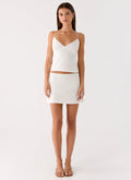 Sangria Top - White