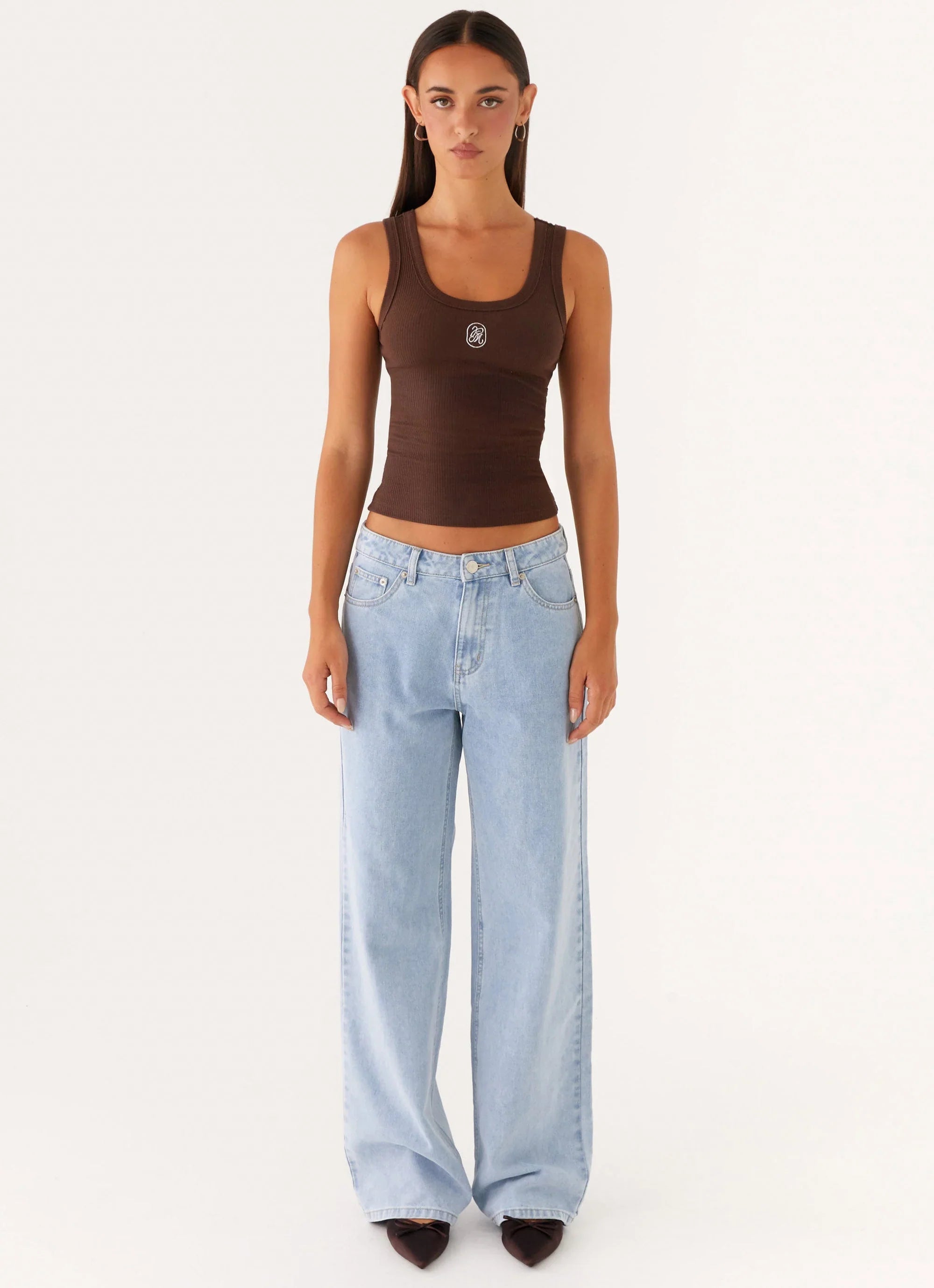 Signature Tank Top - Chocolate